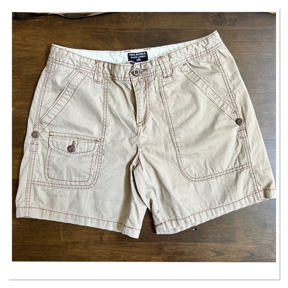POLO RALPH LAUREN Khaki Cargo Shorts